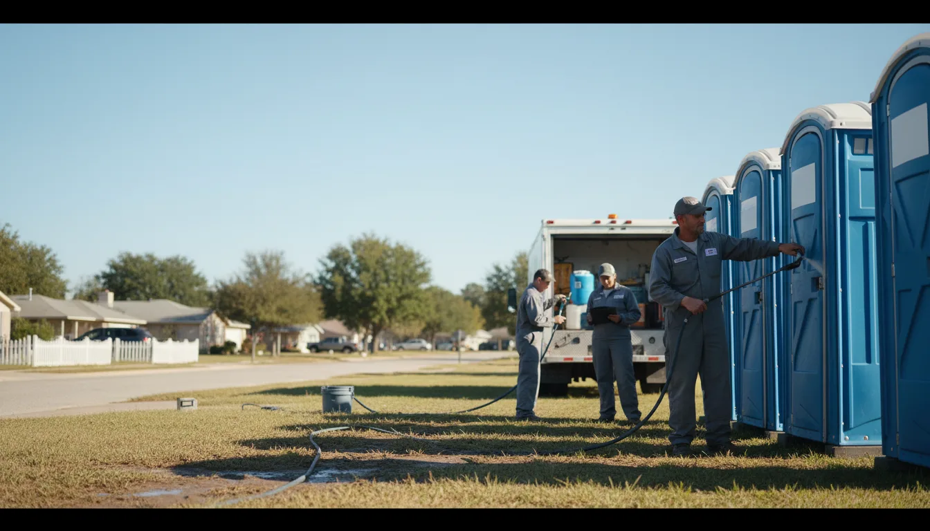 Long-Term Portable Toilet Rental in Mcfarland, KS near me
